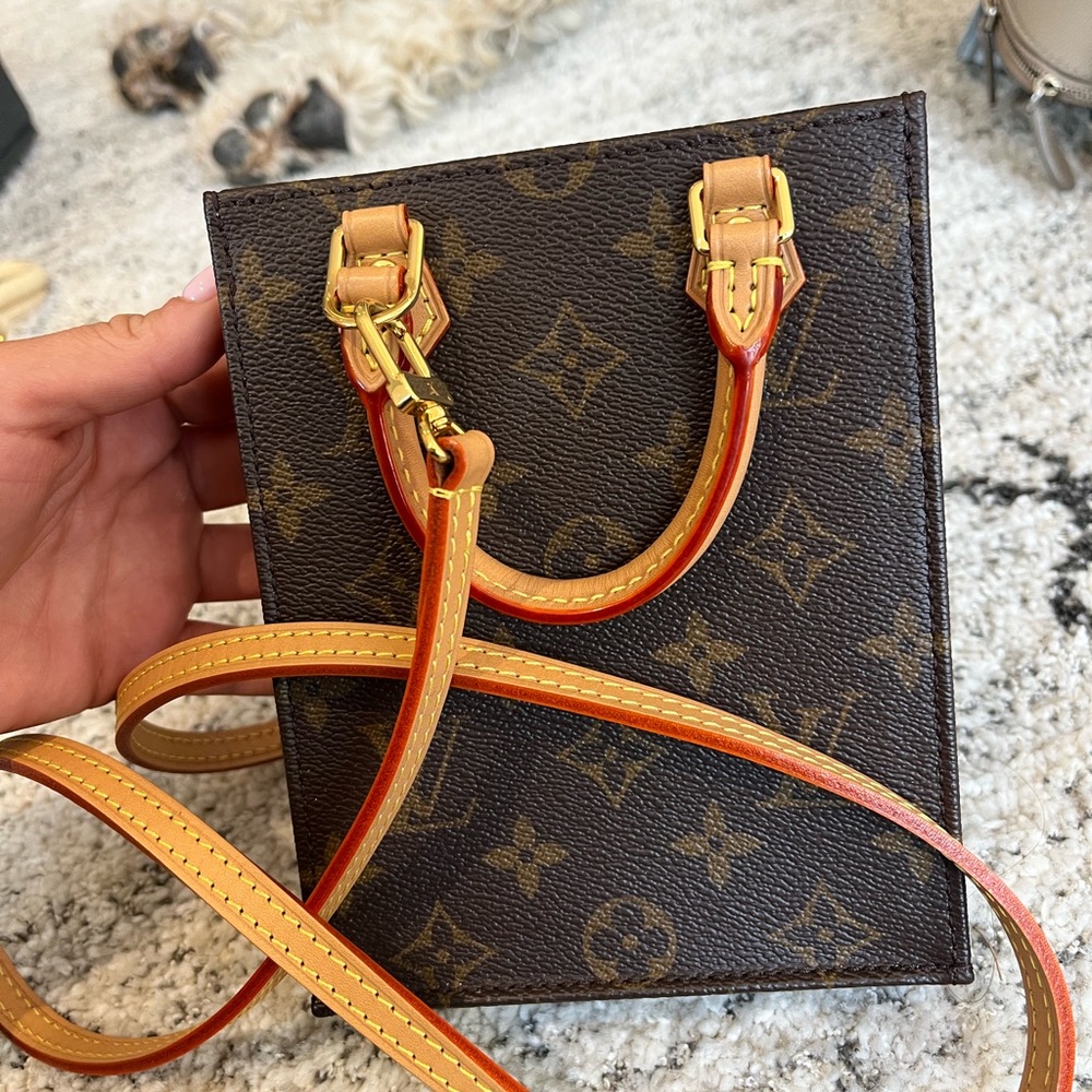 Louis vuitton PETIT SAC PLAT mini bag